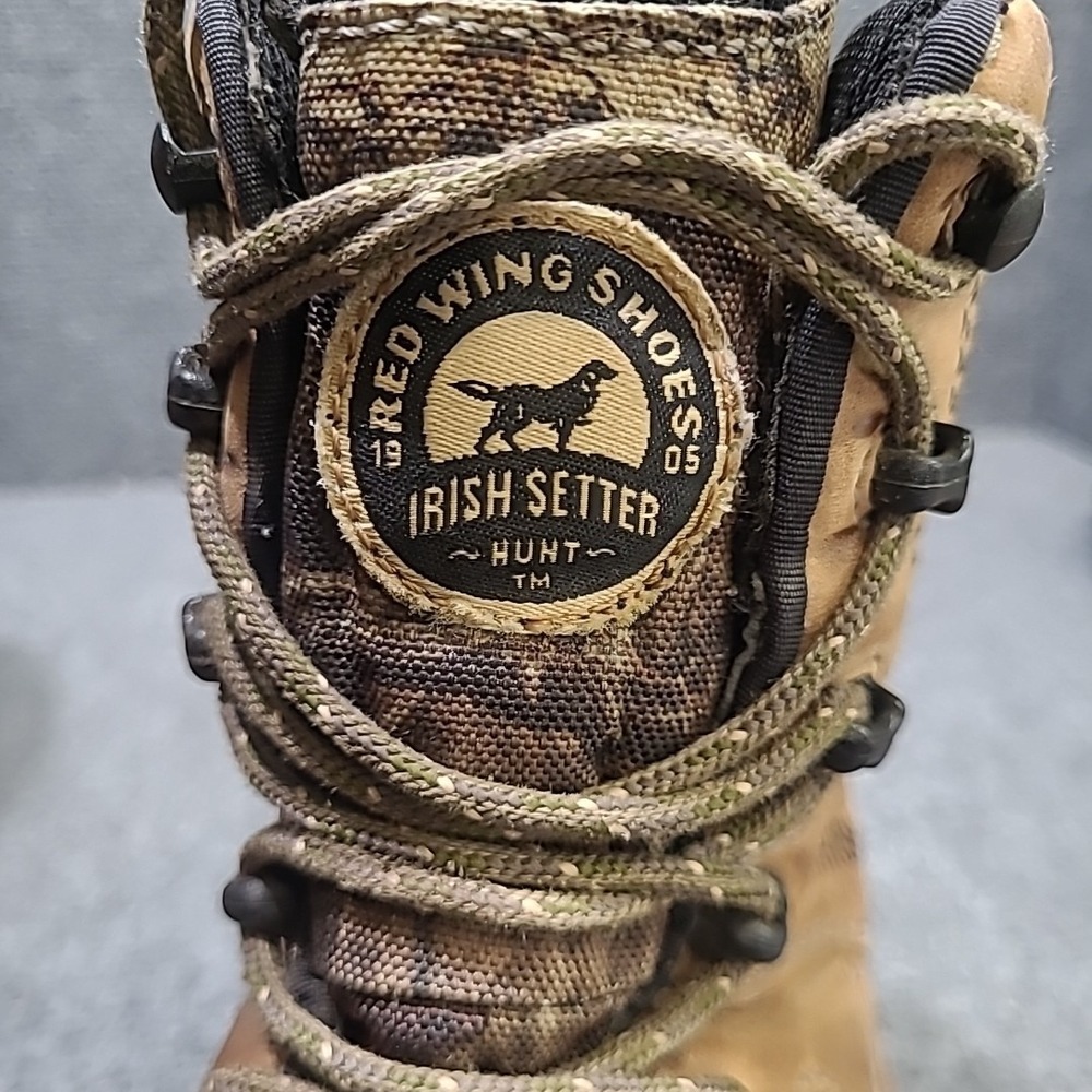 IRISH SETTER Mens Camo Print ScentBan Boots 2868 US Size 12 - Picture 15 of 16